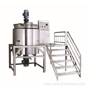 Internal And External Vacuum Homogenizer Emulsifying Mixer Facial Cream Making Machine